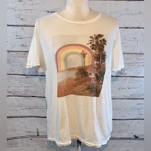 WILDFOX Rainbow Coast Keke T-Shirt-Large